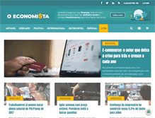 Tablet Screenshot of oeconomista.com.br